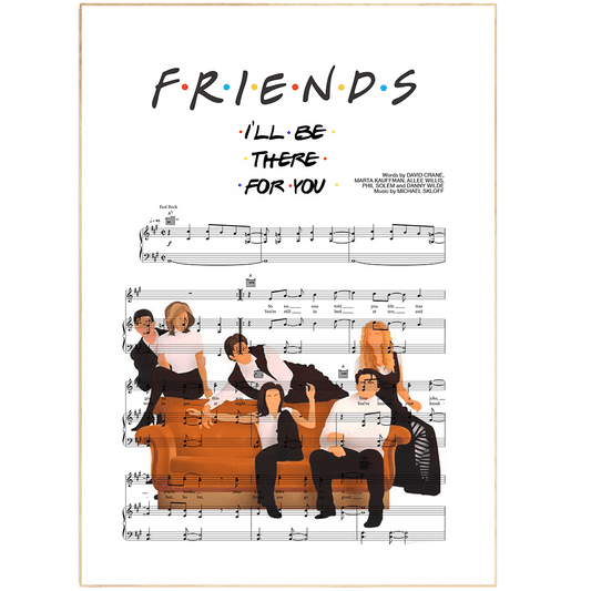 "I'll Be There for You" is the theme song of the popular American television sitcom "Friends". It was written by Michael Skloff, Allee Willis and Marta Kauffman, the show's creators, and performed by the Rembrandts.