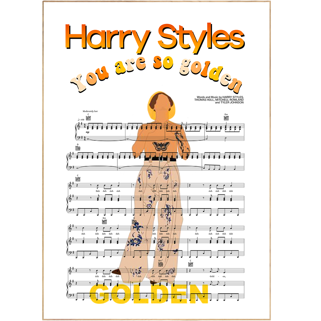 Transform your wall into the ultimate appreciation of Harry Styles with this fan-tastic poster! You don't need to be a die-hard fan, just admire the legend that is Harry Styles painted across any of his iconic artwork prints, album covers, concert posters, and more. Spruce up your room and show your appreciation for Harry Styles! #justharrythings