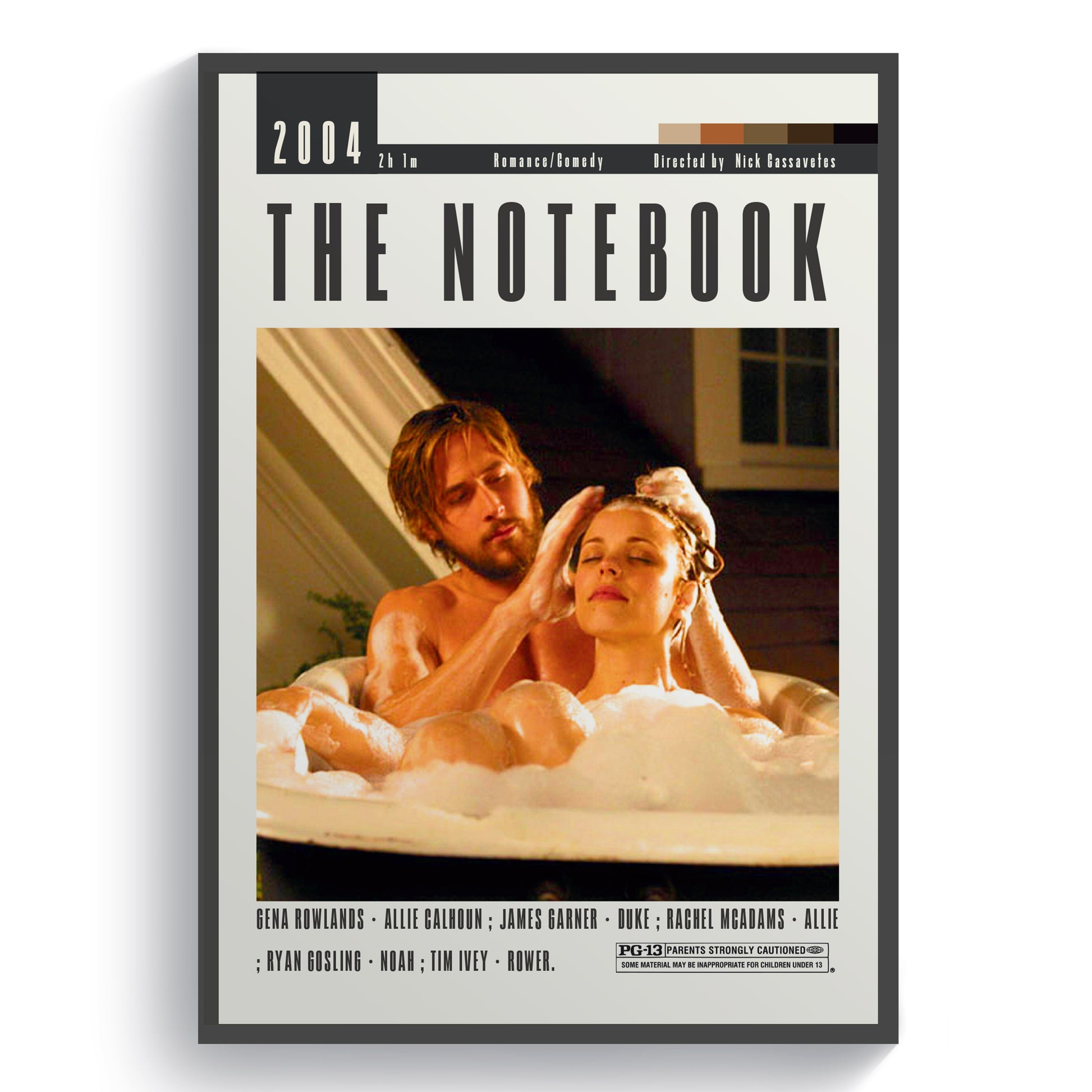 Expertly designed for fans of Nick Gassavetes movies, The Notebook Posters are the perfect addition to any movie lover's collection. Featuring stunning imagery and crisp details, these posters bring your favorite films to life and make the perfect statement piece for any room. Elevate your movie viewing experience with these beautiful and professionally crafted posters.