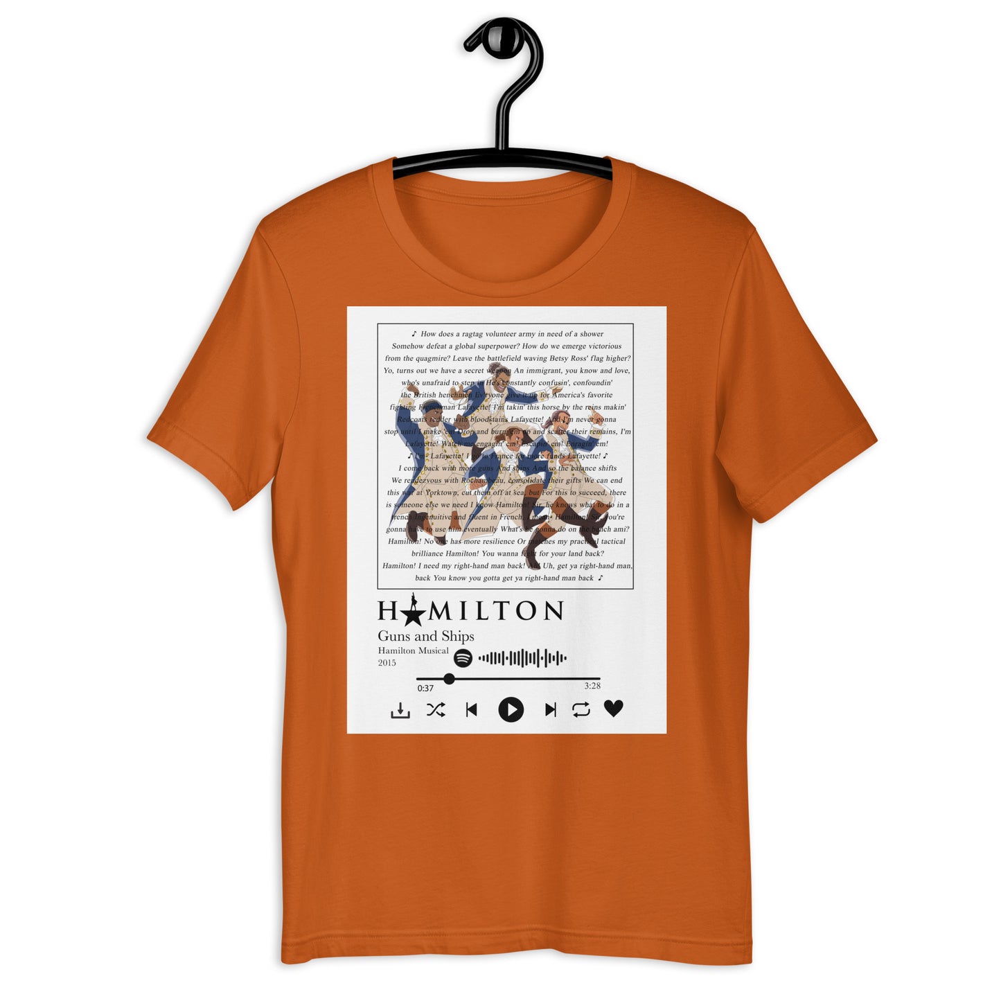 Hamilton Unisex t-shirt