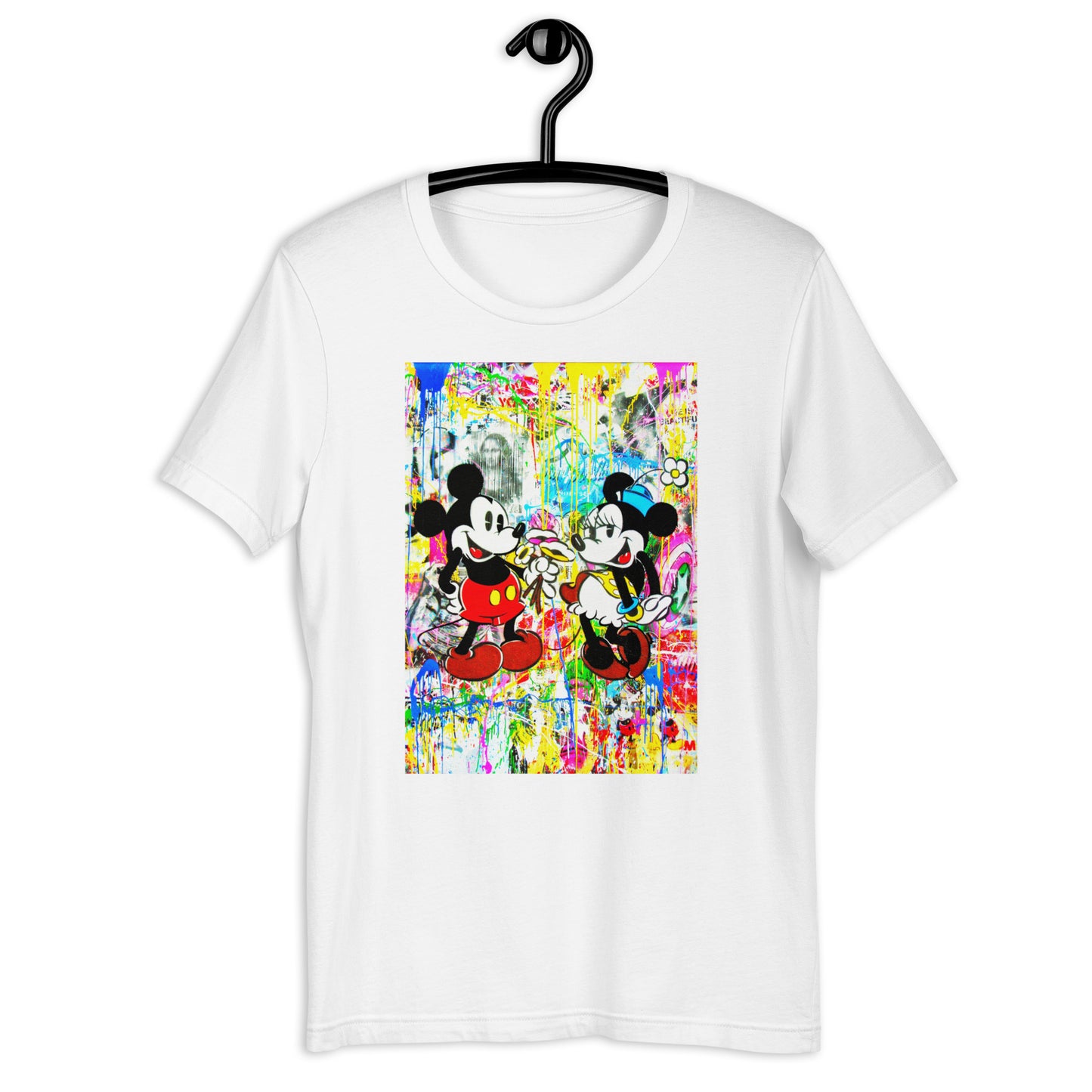 Mr. Brainwash Love Mickey Mouse Unisex t-shirt