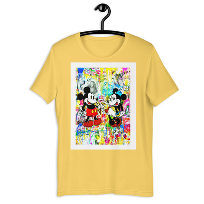 Mr. Brainwash Love Mickey Mouse Unisex t-shirt