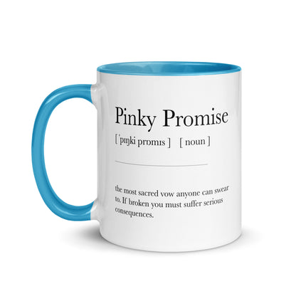 PINKY PROMISE Definition Mug