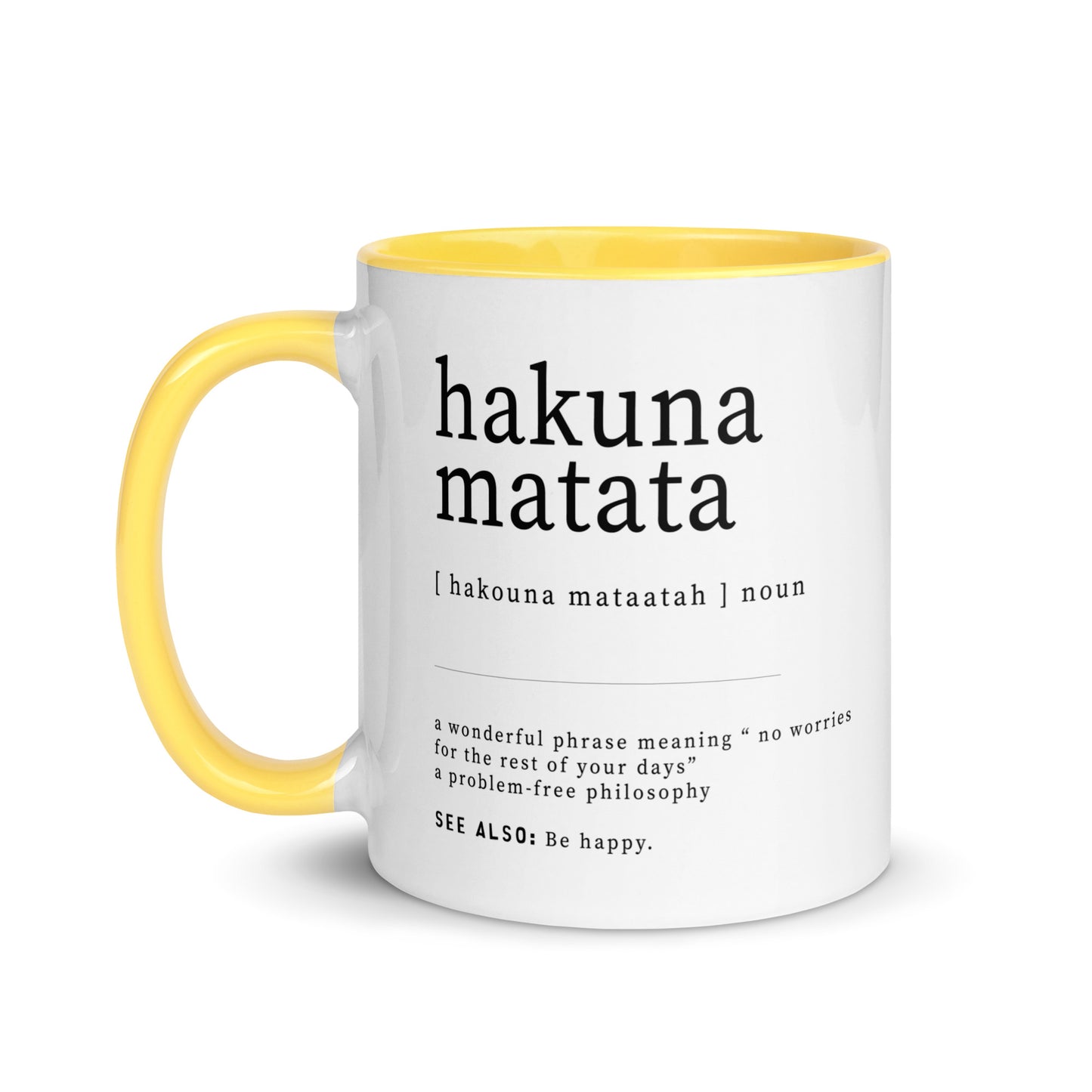 Hakuna Matata Definition Mug