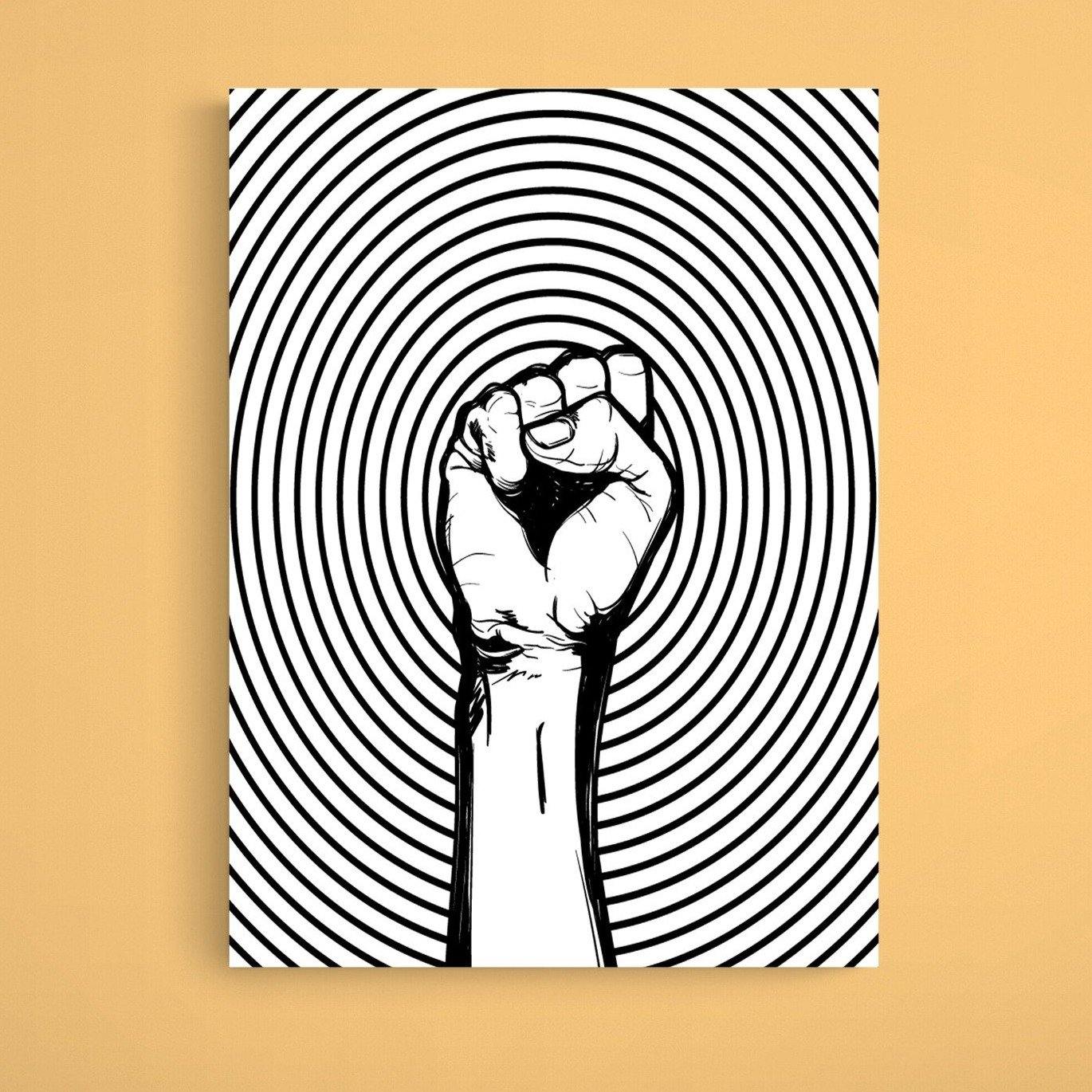 We Have the Power Black Lives Matter Print | Motivational Inspirational Racial | Harmony Equality Poster