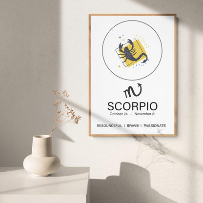 Scorpio Sign Prints - 98types