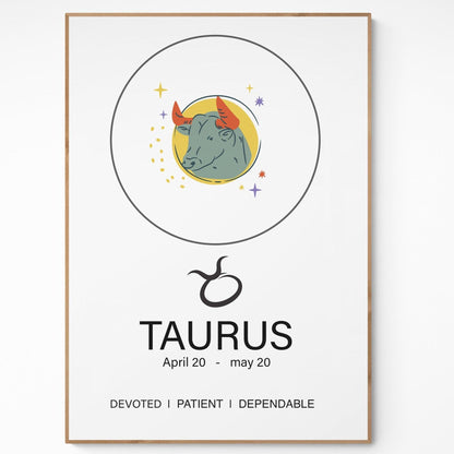 Zodiac Signs Definition Prints ✴    Our zodiac sign prints come in trendy and alike designs, you can create a small gallery wall with prints for the whole family!  With what sign do you feel better? 