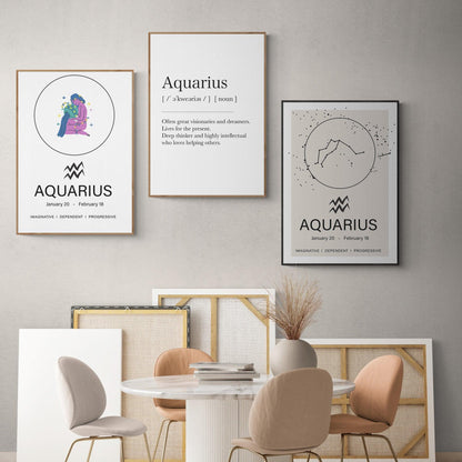 Design your everyday with zodiac art prints you will love. Cover your walls with artwork and trending designs from independent artist. The very best in unique Zodiac Signs print, handmade pieces.  You have found our category of zodiac sign art! In this category you will find all our prints with zodiac sign prints, we carry all zodiac signs as posters so you to find the ones for you.