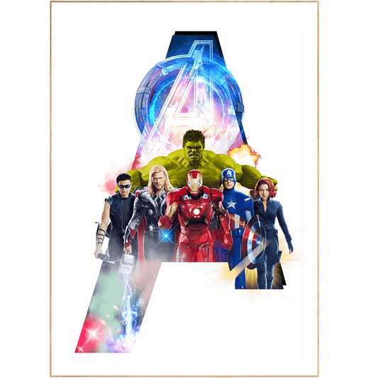 Discover your favorite movie with the Avengers Movie Poster. Showcasing all the beloved Disney heroes in one place, this iconic print is perfect for Disney movie fans. Easily hang it up in your home or office with its prints, wall, and print-on-demand options. It's even available in room wall murals and fine art prints to make any Disney World posters section complete.