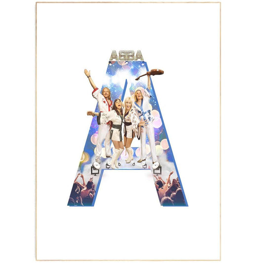 This ABBA Poster Wall Art beautifully displays a vibrant image of the classic Swedish band. The poster is printed in full color on high-grade matte art paper for a vivid and accurate representation of the original. With an ideal size, durable construction, and hanging options, this poster wall art is perfect for any fan of ABBA.