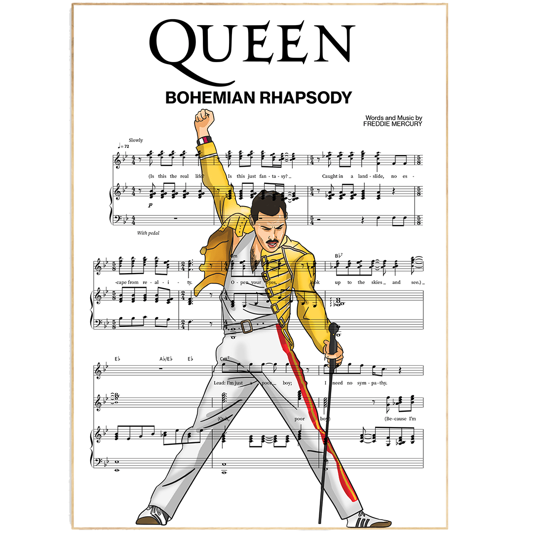 Queen - Bohemian Rhapsody Poster - 98types