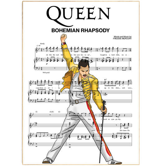 Queen - Bohemian Rhapsody Poster - 98types