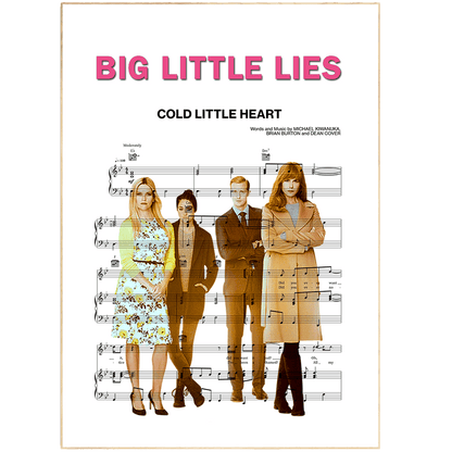 If you loved the soundtrack to Big Little Lies, then you need to get your hands on this main theme poster. The poster features the haunting main theme song lyrics from the show, printed in beautiful calligraphy. It would make the perfect addition to any wall art collection, or as a gift for a friend who loved the show.