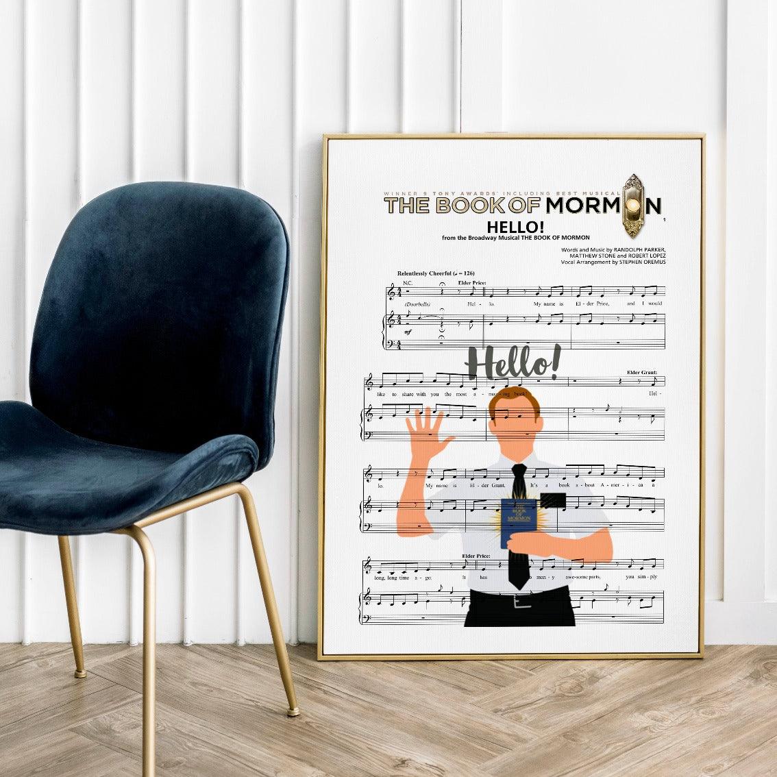 Book of Mormon Musical - Hello Poster - 98types