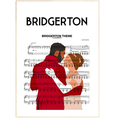 98Types Music is excited to release the Bridgerton Main Theme Poster. This poster is a must-have for all fans of the Bridgerton Series. It is printed on luxurious paper and is hand-crafted. The poster measures 18x24 inches. The Bridgerton Main Theme Poster is the perfect addition to your home décor or as a gift for a loved one.