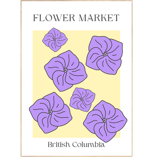 This British Columbia Flowers Market Print is an ideal addition to any kitchen. Its high-quality prints on canvas make it a sturdy, reliable choice that can last for years. Its vibrant colors bring life and energy to your kitchen, making it a stylish accent piece. With its large size, it’s sure to make a big impact on your walls.