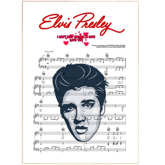 A tender ballad about being unable to resist falling in love, “Can’t Help Falling in Love” is one of Elvis' most famous and romantic songs. Originally recorded to tie along with his movie, Blue Hawaii, the song has since been covered by various other artists, 
