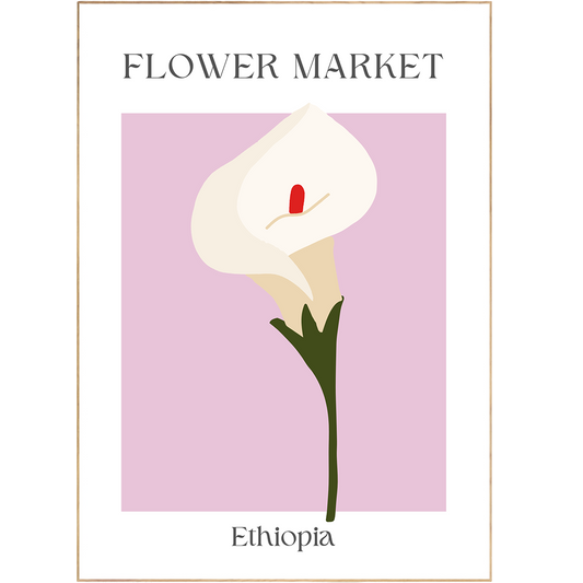 This Ethiopia Flowers Market Print is a beautiful, vibrant piece of wall art, featuring a poster flower market, Columbia Road Flower Market poster, and flower market poster history. It fits with any gallery wall, living room, bedroom, and kitchen, and complements any contemporary, Scandinavian, or Nordic décor. Its high-quality prints ensure vibrant colors and sharp details, making it the perfect addition to any home.