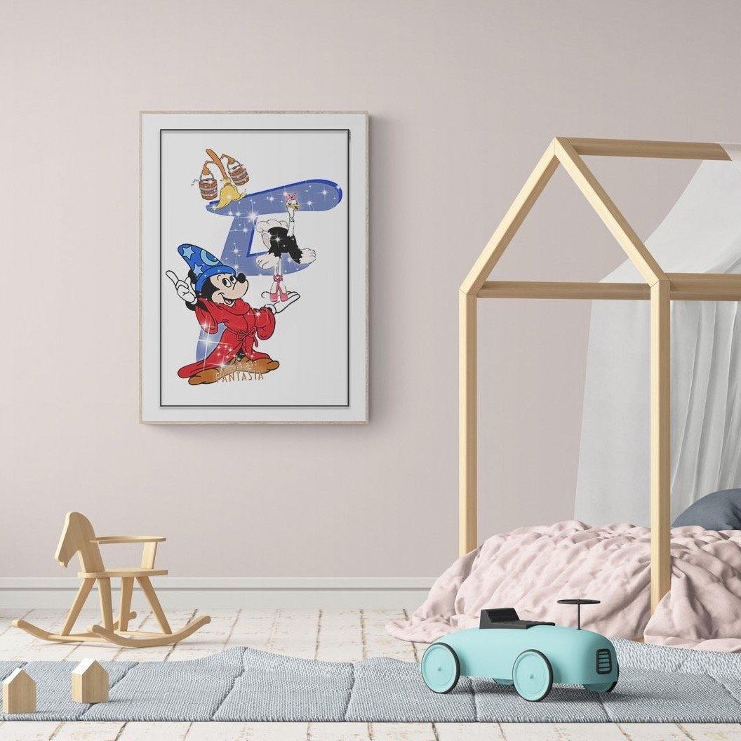 Be the envy of all your Disney-loving friends with this one-of-a-kind Fantasia Mickey Mouse Movie Poster! Now you can have all your favourite Disney heroes in one room and hang iconic characters from your childhood on your wall. Turn your room into a Disney World and bring the magic of the movies to life with vivid prints and on-demand wall murals, fine art prints, and more! 98types of art prints