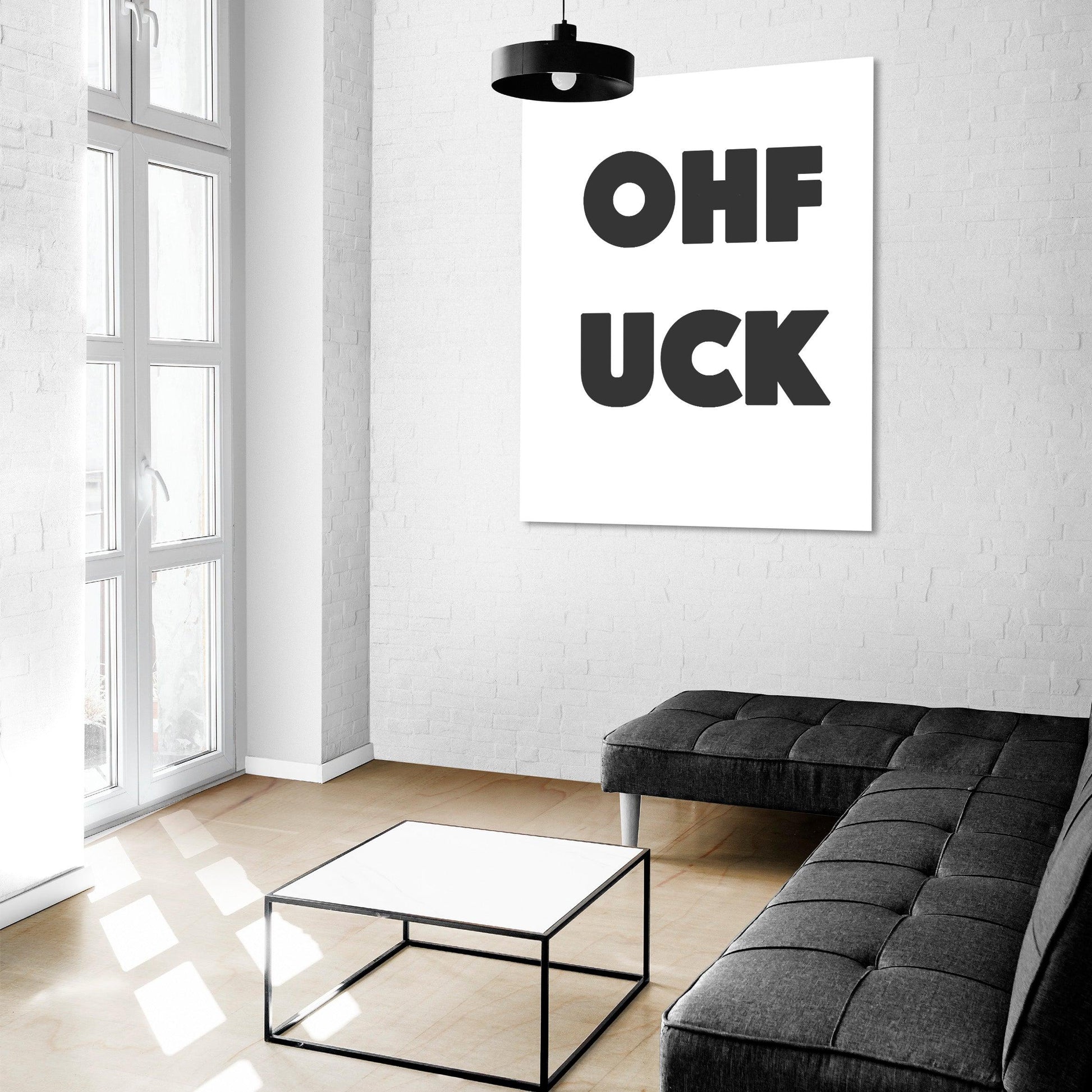 Fuck Off Quote Print - 98types