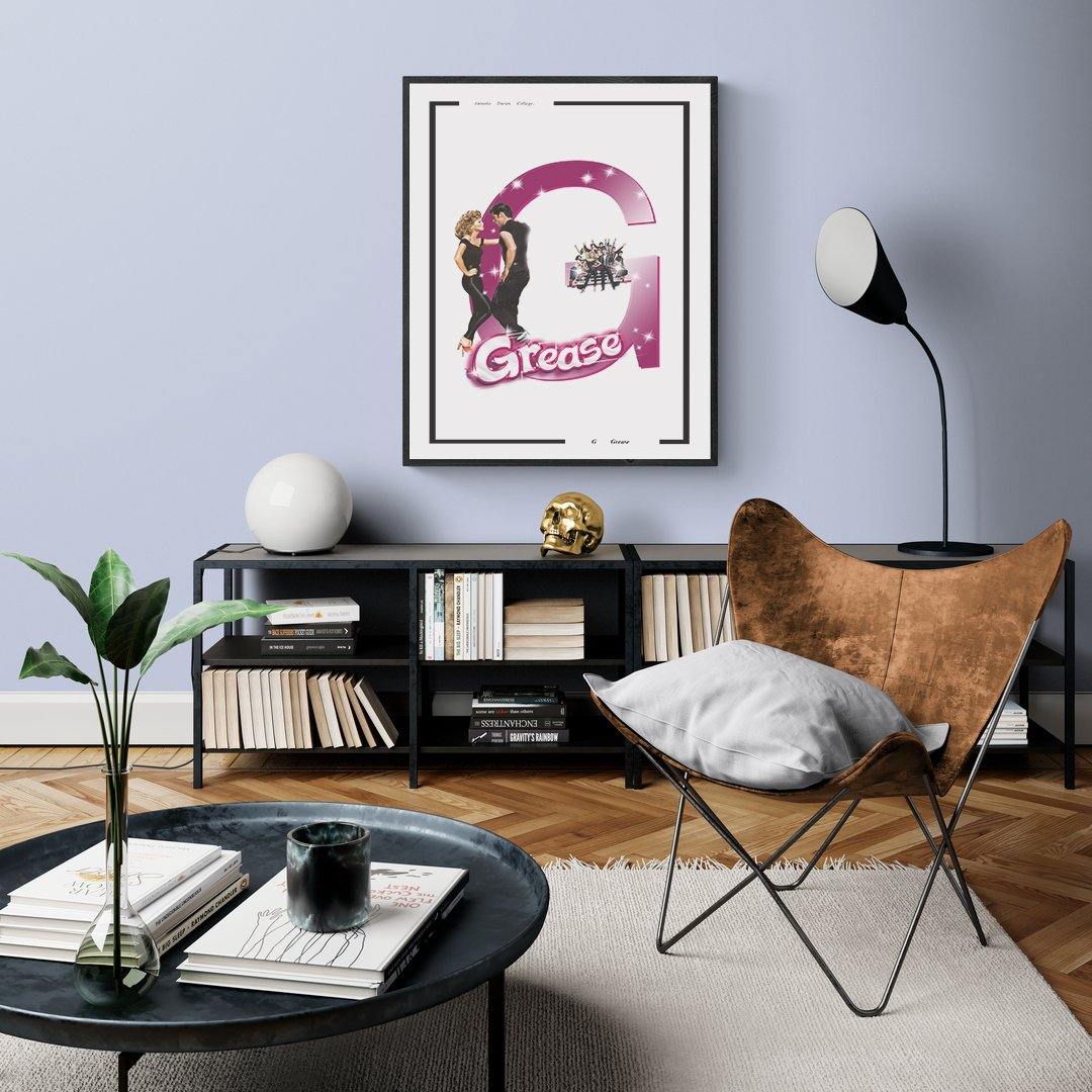 Relive the movie that defined a generation with our Grease movie poster. Released in 1978, Grease is the story of a group of high school students in the 1950s. With its catchy tunes and light-hearted humor, the film became an instant classic. Thanks to our high-quality printing, this poster will look great on your wall for years to come.