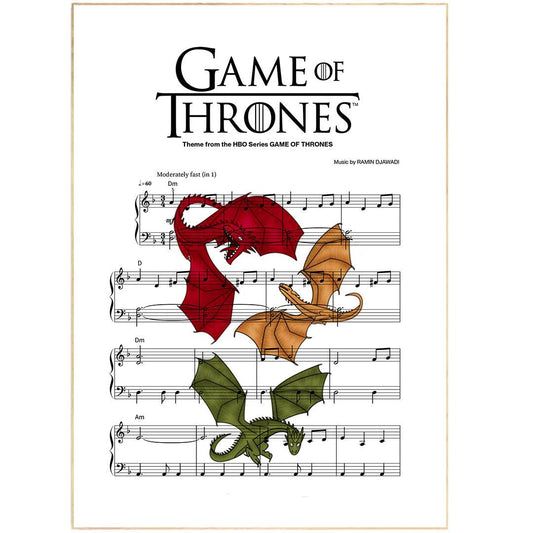 Games of Thrones Print - 98types