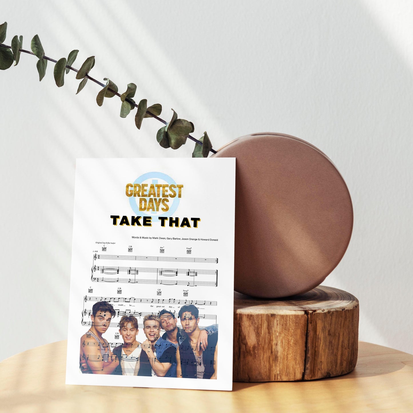 Greatest Day – Take That Poster - 98types