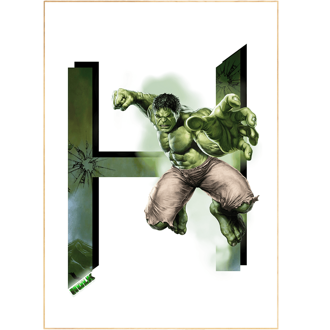 Show off your love for Disney movies with a Hulk Movie Poster. This print-on-demand poster includes iconic characters from Disney's animated films and is perfect for any room wall. The vibrant colors and fine art prints make this poster a great addition to any Disney World posters section. Get yours today!