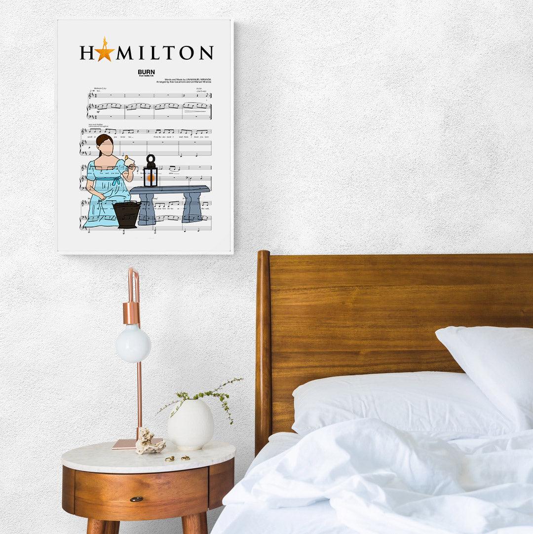 You're not going to want to miss this. Hang this poster in your home and bring a piece of the Hamilton musical right to your walls. This vibrant and unique poster is a must-have for any fan of the show. Printed on high quality paper, this poster is perfect for framing and hanging in your home.