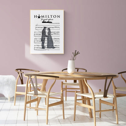 Bring home the nostalgia of the Hamilton Musical with this IT'S QUIET UPTOWN Poster. Perfect for any fan of the hit Broadway show, this stunning poster was designed and sold exclusively by 98Types Music. Hang it on your bedroom wall and re-live your favorite moments from the production. This poster provides a unique way to remember the show and its various characters for years to come. 