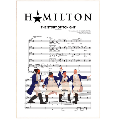 Hang this show-stopping poster in any room for an instant dose of Hamilton fever. We can't get enough of the Broadway musical phenomenon, Hamilton. Now you can bring a touch of the show to your own home with this stylish poster. Printed on high quality paper, this poster is perfect for framing and hanging on your wall.