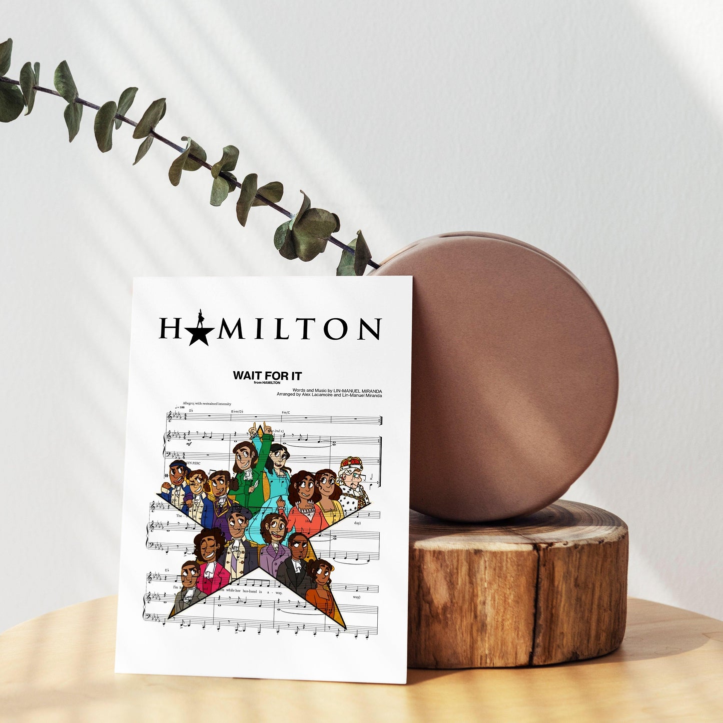 Hamilton - Wait for It Print - 98types