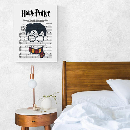 This Harry Potter Hedwig's Theme poster is the perfect wall art for any Harry Potter fan. It features framed music lyrics and wall prints that are ideal for decorating any living space or gifting to a special someone. The unframed, framed, and custom song lyric artwork make it perfect for a variety of occasions such as weddings and first dance lyrics gifts.