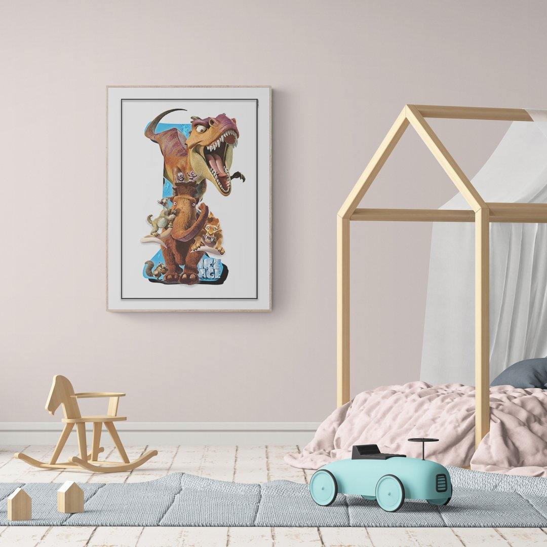 Looking for a way to really liven up your living room? Look no further than our Ice Age Poster! Featuring all your favorite Disney characters, this iconic poster is the perfect way to turn your room into a Disney World. Don't let the great movies you love be forgotten - let their magic live on your walls! 98types