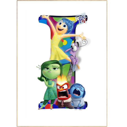 Inside Out Movie Poster is a fine art print featuring characters from Disney's hit movie. From the Disney World posters section, you can enjoy these vibrant and colorful wall prints in any room of your home. Get inspired and bring the magic of Disney movie princess posters to a wall near you. 98types