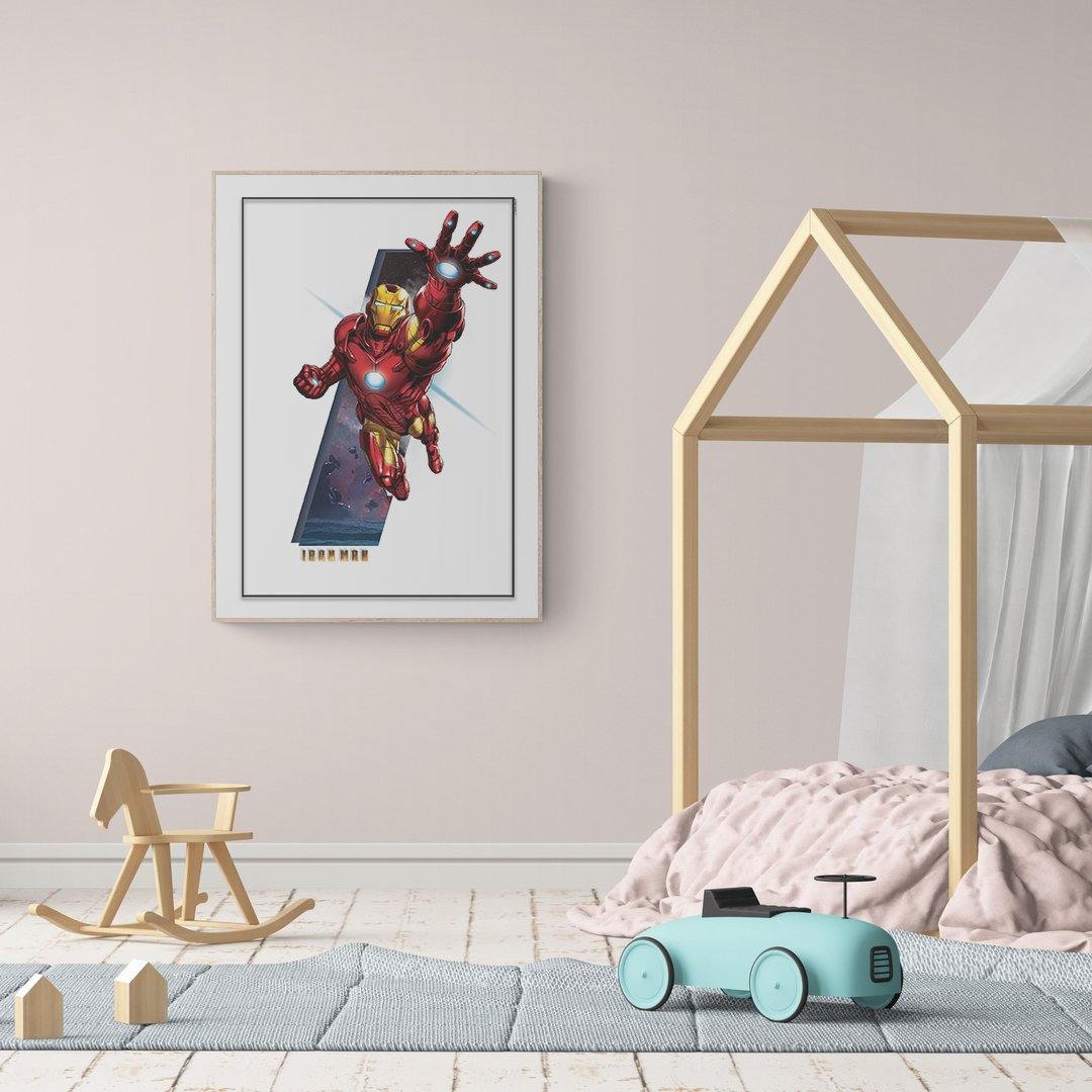 Our Iron Man Movie Poster combines iconic Disney characters from beloved films into one poster. Ideal for brightening up any room, these fine art prints feature bold colours and professional-grade paper. Enjoy a creative Disney World of your own with our selection of wall prints. Get your favourite animated movie poster today! 98types