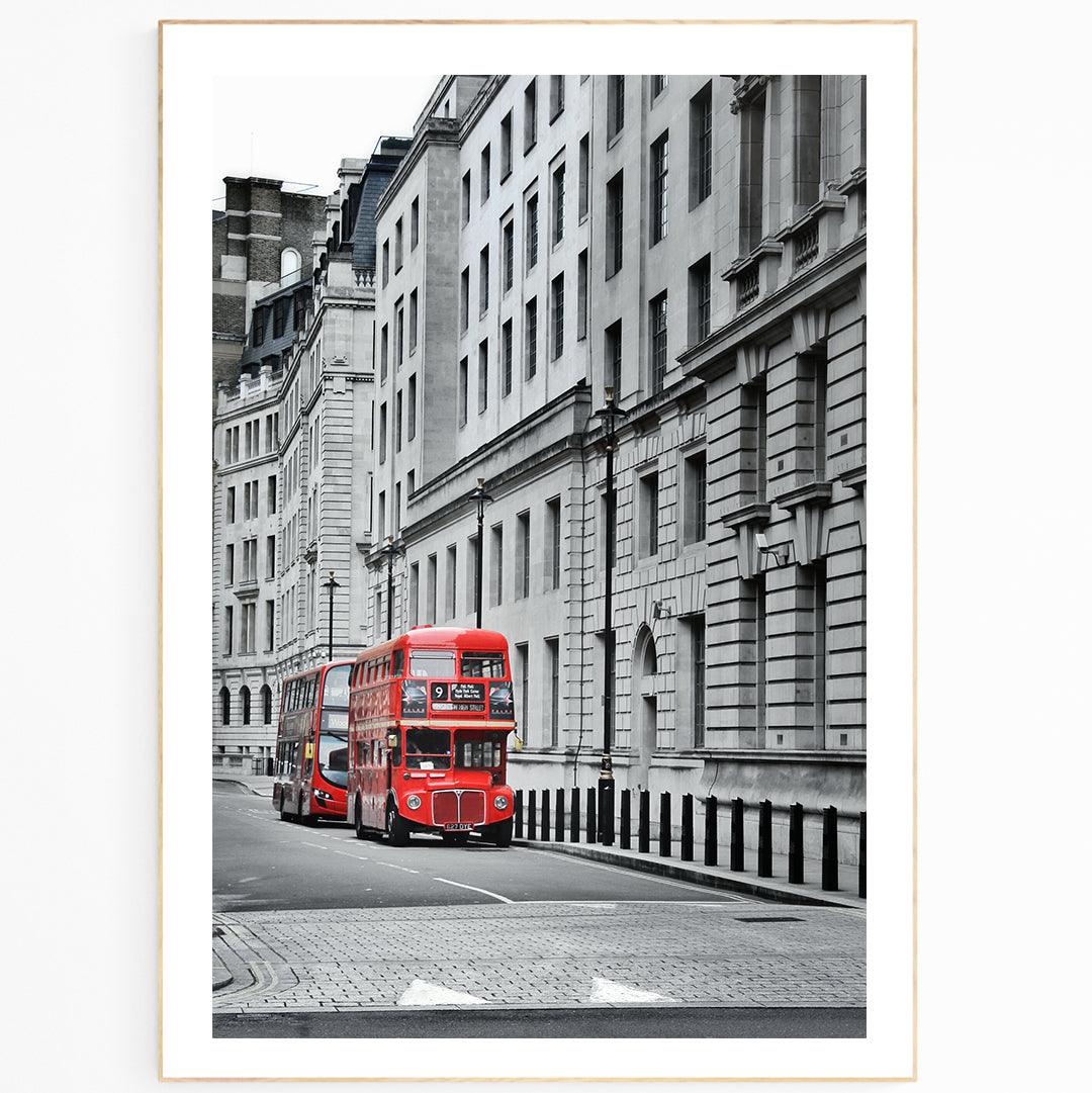 This stunning London Red Double Decker Bus Print is an original photography print, sure to add a unique flair to any home or office. This vibrant, high-quality art showcases London's iconic attractions and public transport, making it the ideal canvas to adorn a wall. Buy now to experience the beauty of London through our exclusive photography prints.