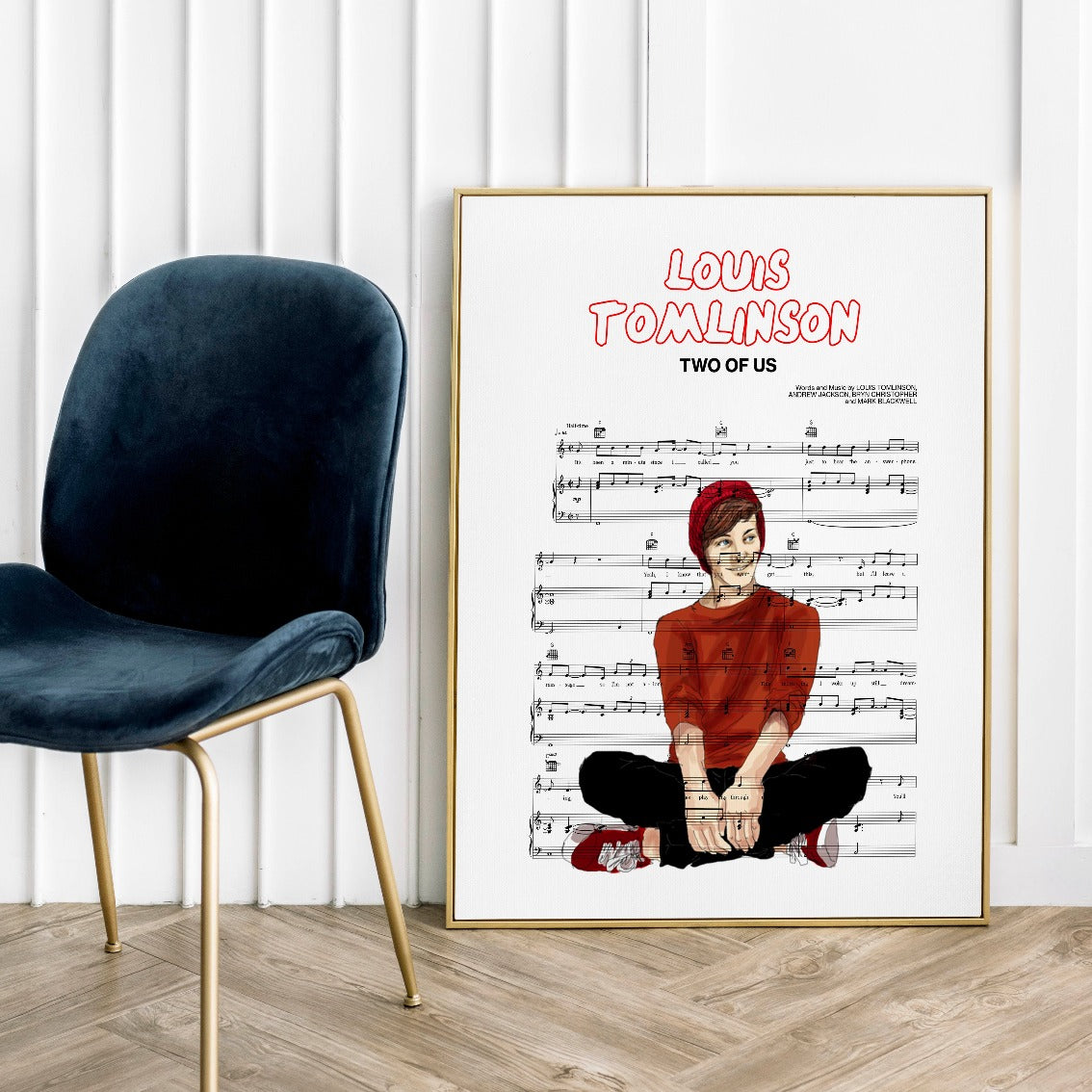 Wall art print to inspire you. This poster is a great way to show your love for music and for one of the biggest bands in the world. The simple and stylish design is perfect for any room in your home. The high-quality print will look great on your wall for years to come.