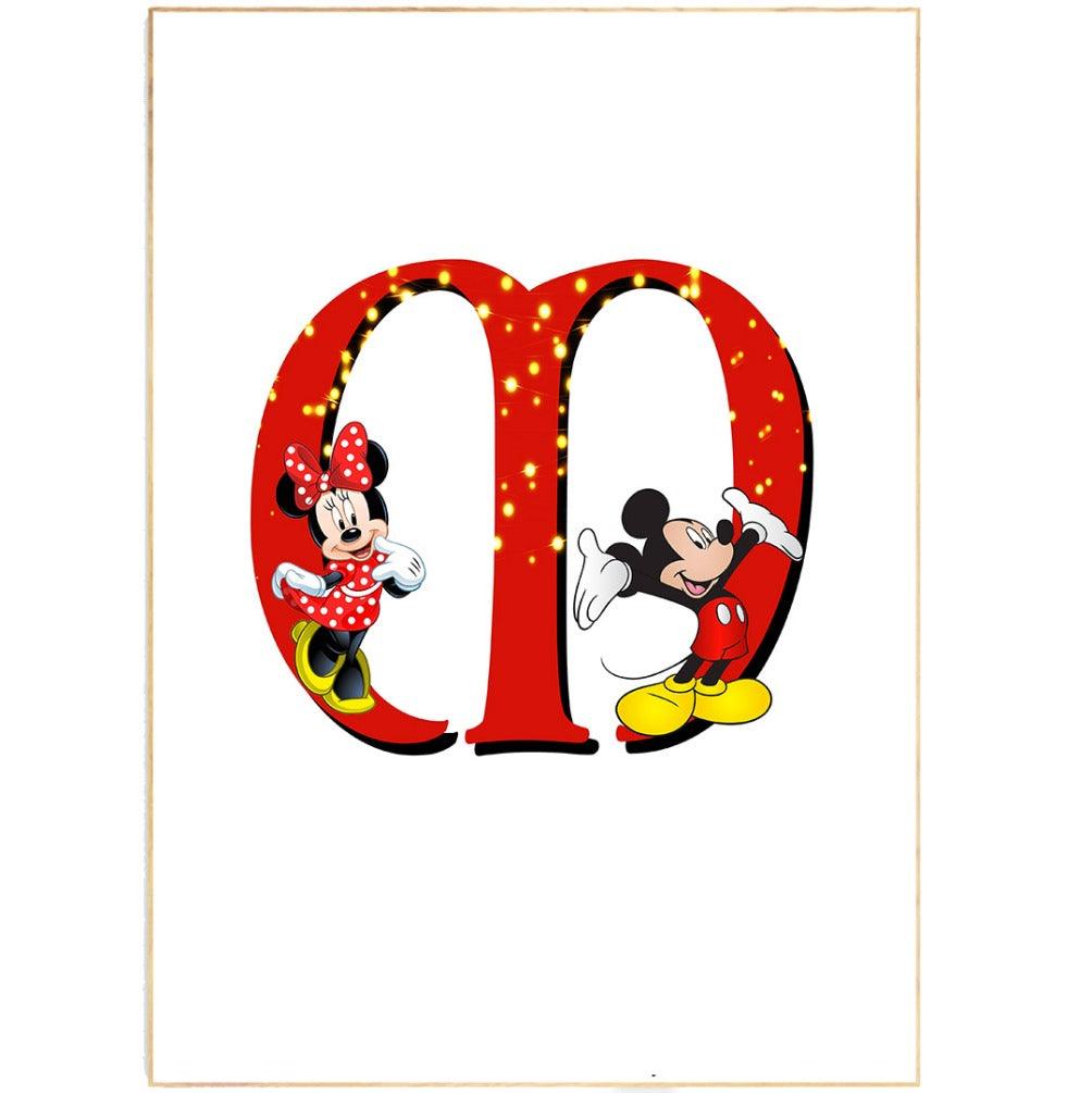 Mikey Letter M Print