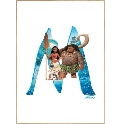 Be a master of your domain with these amazing Moana movie Disney prints! Each vibrant poster will breathe life into your walls, with each room transformed into a unique movie theater complete with Disney characters. So don't be shy, put on your royal robes and paint the palace with these fine art prints. Who said walls can't talk? Give yours a voice with Disney wall art!