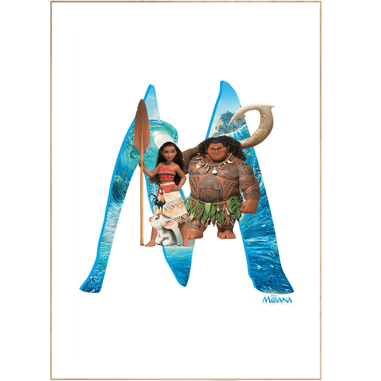 Be a master of your domain with these amazing Moana movie Disney prints! Each vibrant poster will breathe life into your walls, with each room transformed into a unique movie theater complete with Disney characters. So don't be shy, put on your royal robes and paint the palace with these fine art prints. Who said walls can't talk? Give yours a voice with Disney wall art!