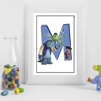 Brighten up your walls with a Monsters Inc Poster! Featuring all your favourite Disney characters, this funky wall art will bring some delightful monstrous mayhem to your décor. Plus, you get the added bonus of avoiding any scary bedtime stories! (Boo!) Get ready to be delightfully terrified by this wild, fun and colourful piece! 98types