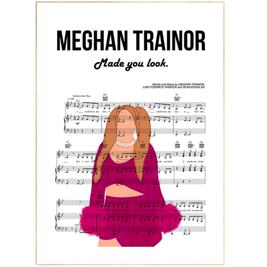 Meghan Trainor - Made You Look Poster - 98types