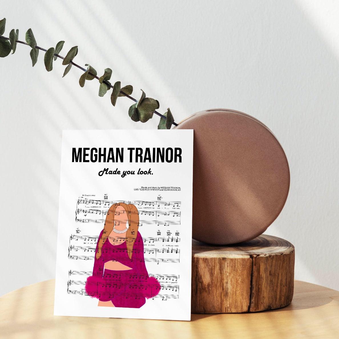 We are pleased to offer this exclusive poster commemorating the release of the hit album, "Made You Look."This poster is a must-have for any fan of the album or of Meghan Trainor. It features the album's cover art and is sized at 18x24 inches for a great look on your wall.Don't miss your chance to get this great poster!