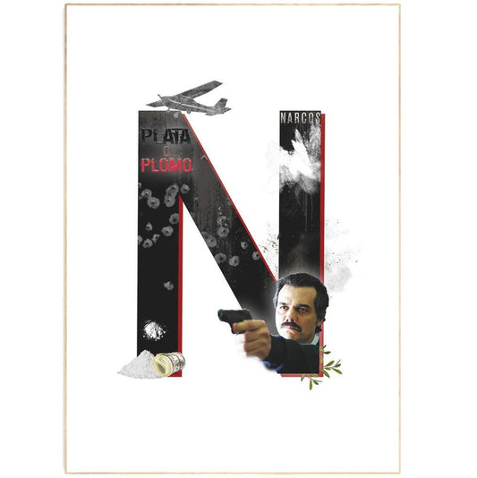 Don't miss out on this limited edition Narcos movie poster.This poster is a must-have for any Narcos fan. It captures the essence of the show and is a great conversation starter. Hang it on your wall and enjoy it for years to come.