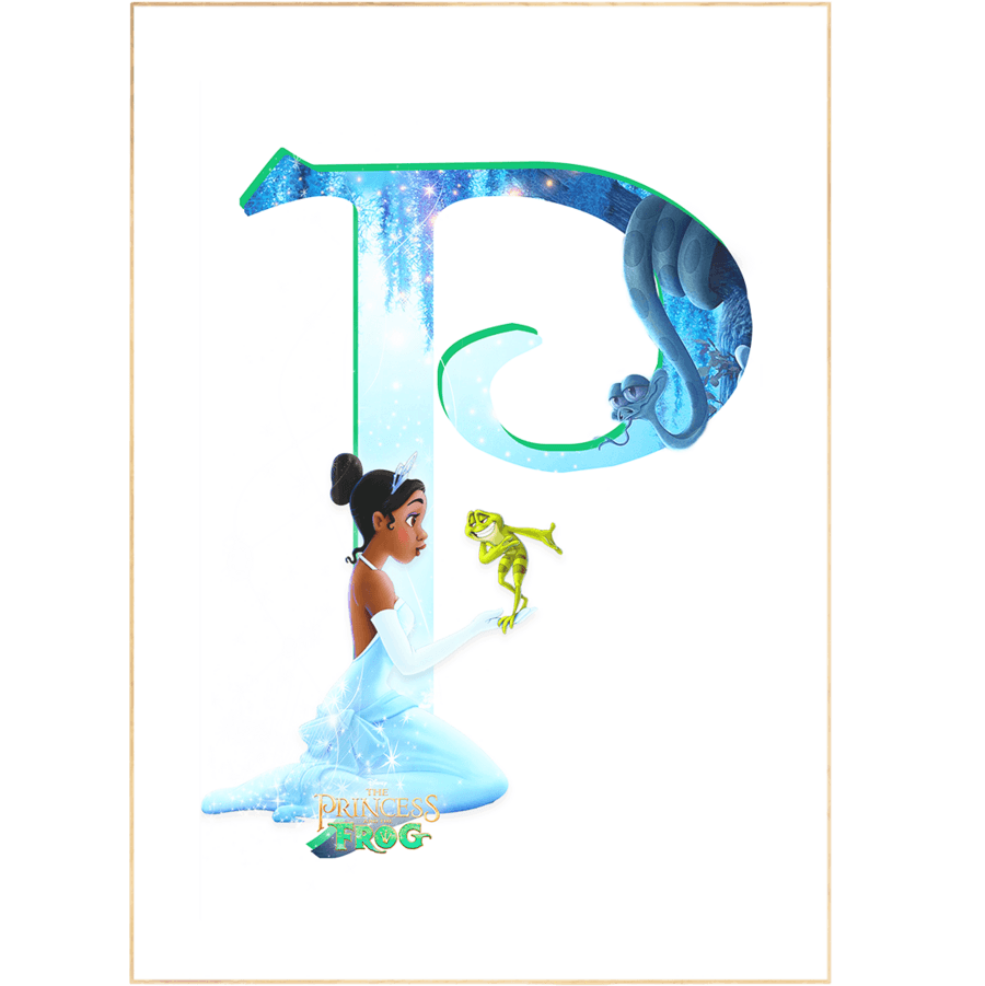 Bring your favorite Disney movies to life with this Princess and the Frog Movie Poster! Show off the power of magic with iconic characters from all your favorite Disney World movies in one spot - framed and ready to hang in your living room wall. Get your Disney fan fix with this art prints wall décor - a great addition to any Disney-themed room!