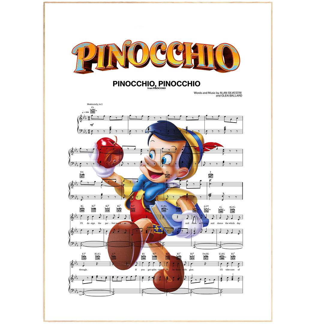 Celebrate your favorite artist with this artful PINOCCHIO Poster. Featuring bold and stylish song lyrics from the classic hit, this unique piece of art adds a special layer of meaning to your walls. Let this poster serve as a reminder that "time is like a river". Housing music, words, and emotions all within it's striking frame, it will inspire creativity and add a personal touch to any space. Create an atmosphere of joy and capture the true heart of the lyrics with this PINOCCHIO Poster.