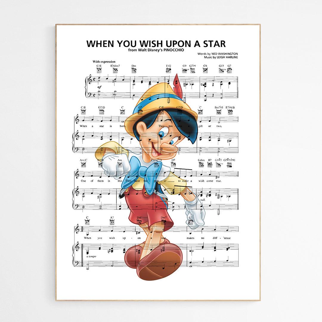 Pinocchio - When You Wish Upon Print