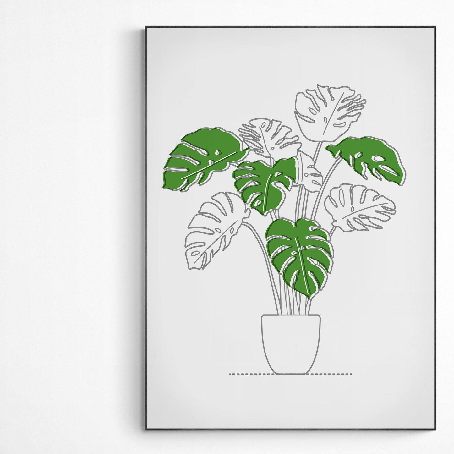 Mosquera Plant Poster | Original Print Art | Motivational Poster Wall Art Decor | Greeting Card Gifts | Variety Sizes