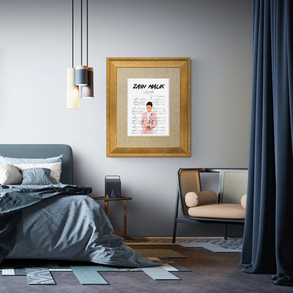 Treat your ears and eyes to Zayn's Pillowtalk poster! Add a personalized touch to your music-loving decor with a one-of-a-kind song lyric gift - featuring your own custom lyric choice to get the gist of your groovin' walls right. You'll be singing praises for this creative, quirky and memorable addition to your home!